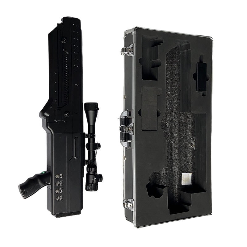  黄陵手持便携式枪型低空防御反制四通道A型