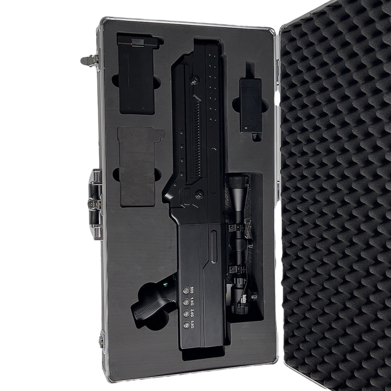  黄陵手持便携式枪型低空防御反制四通道B型