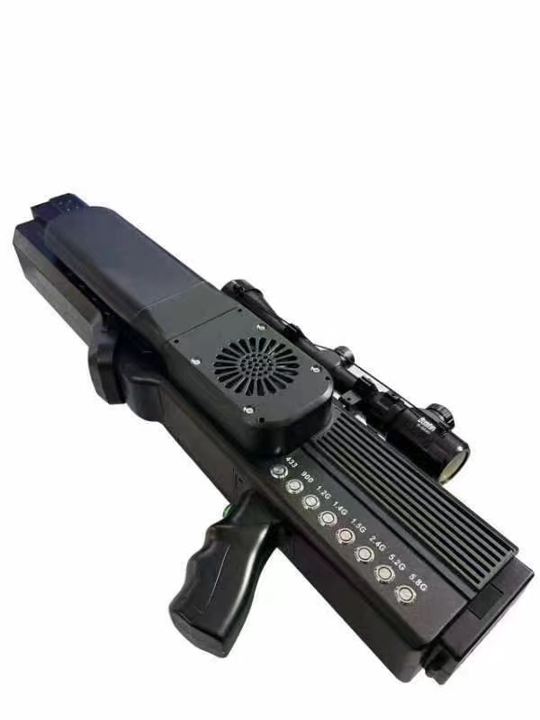  黄陵手持便携式枪型低空防御反制八通道